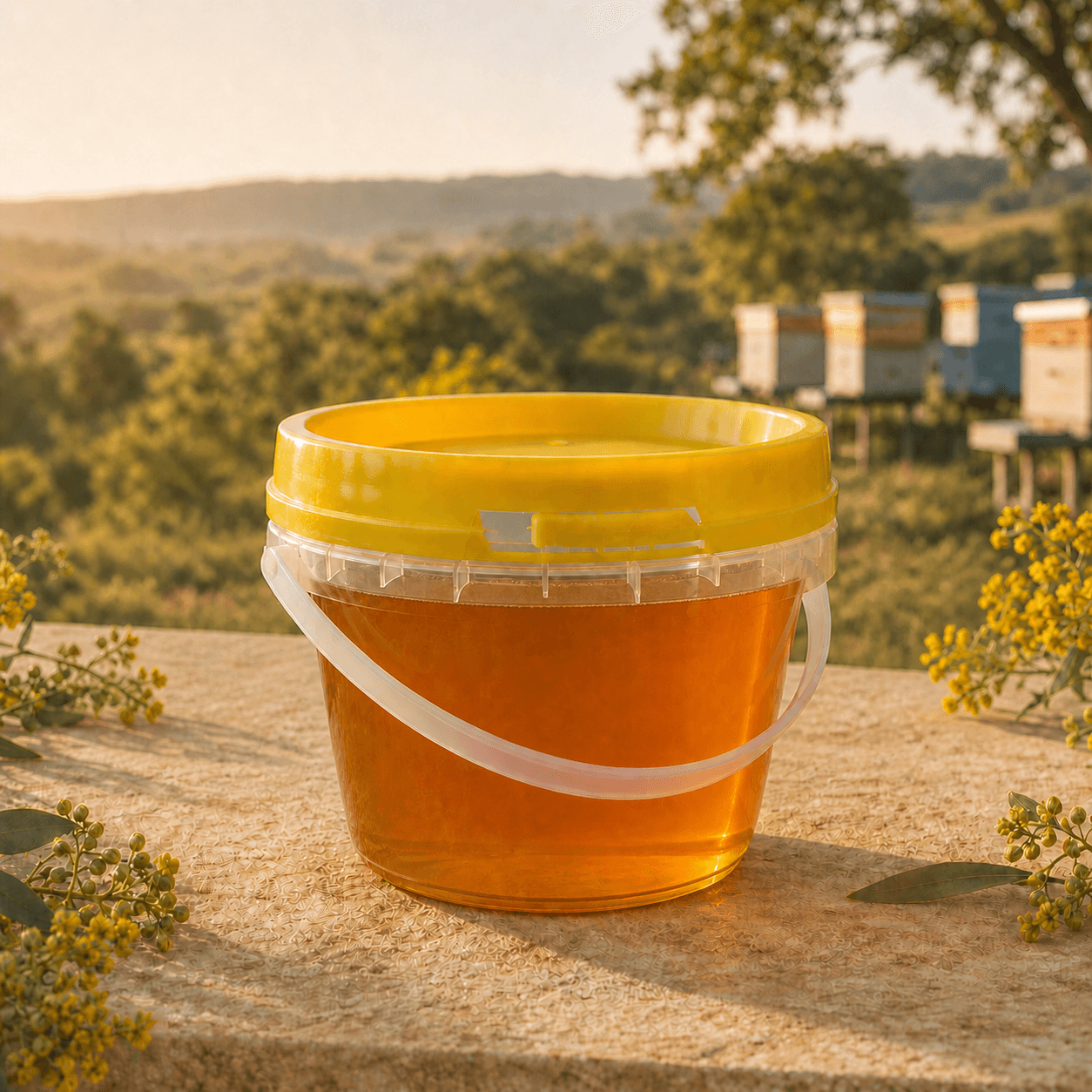 Raw Local Honey 1kg pail