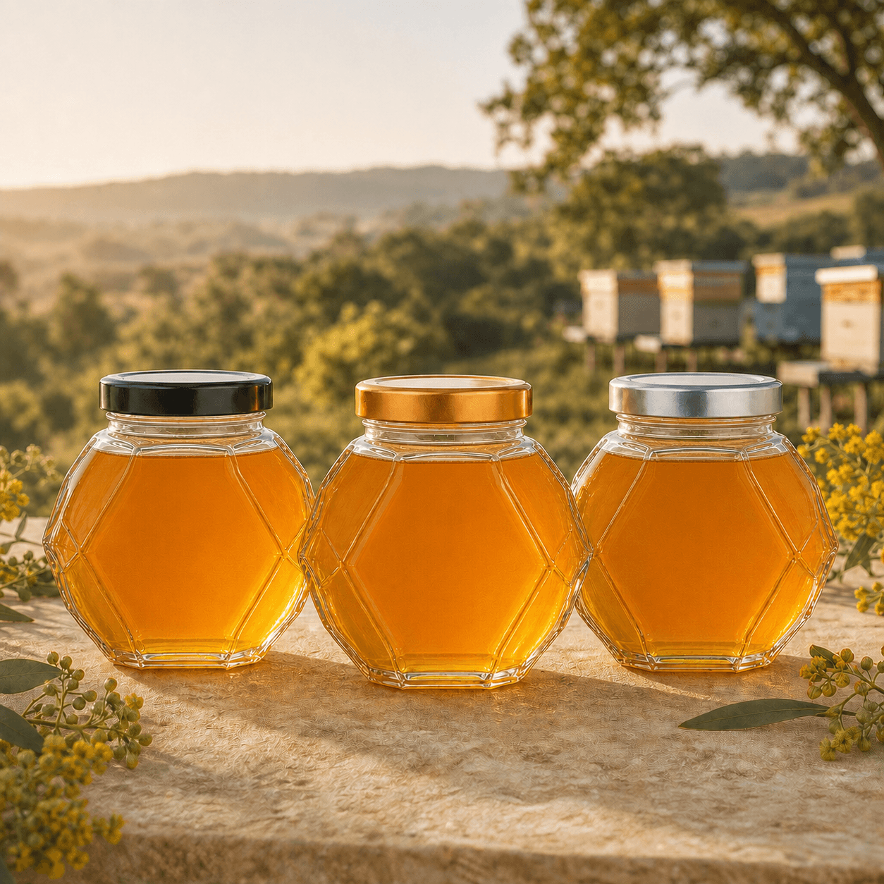 Raw Local Honey 500g jar